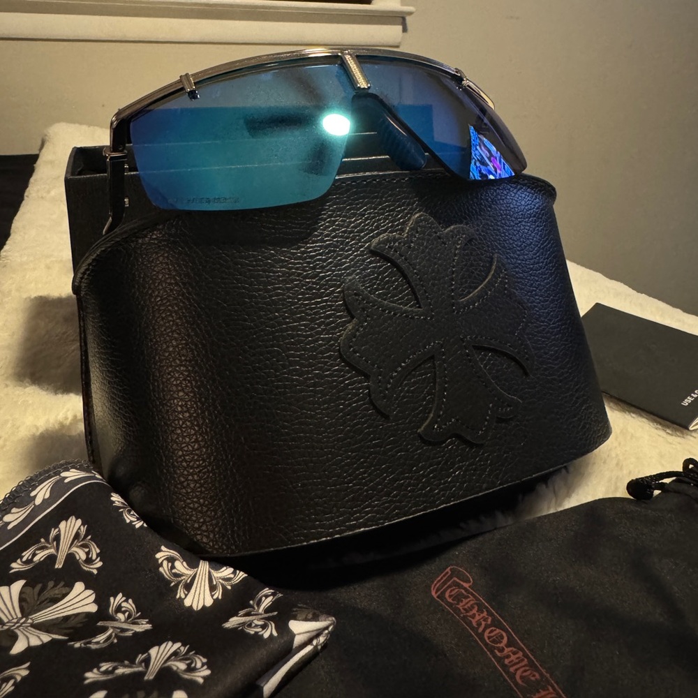 COPY - Chrome Heart Clitanic Sheild Sunglasses